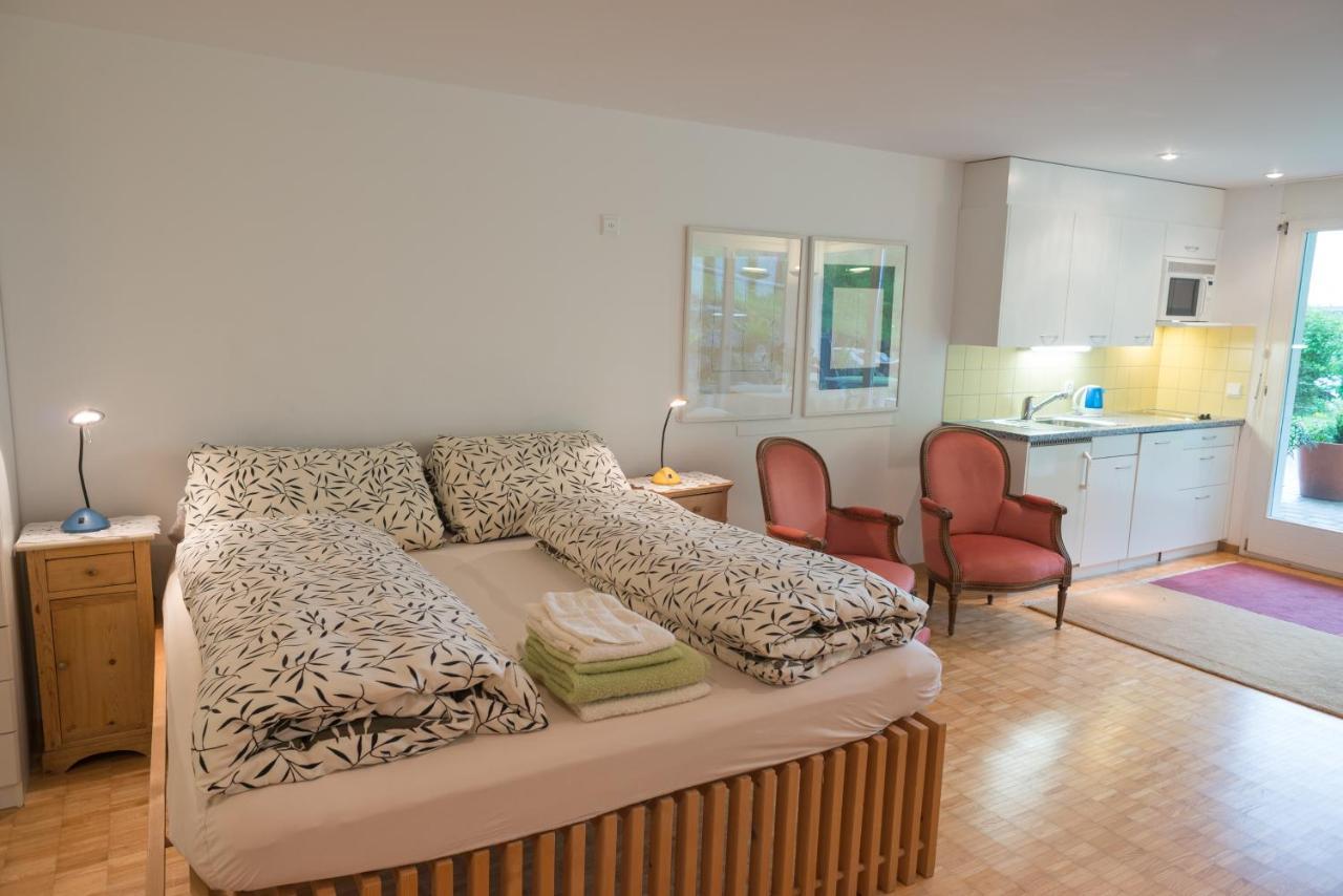 Grava - Ferienwohnung Fuer Max. 2 Personen Laax Dış mekan fotoğraf